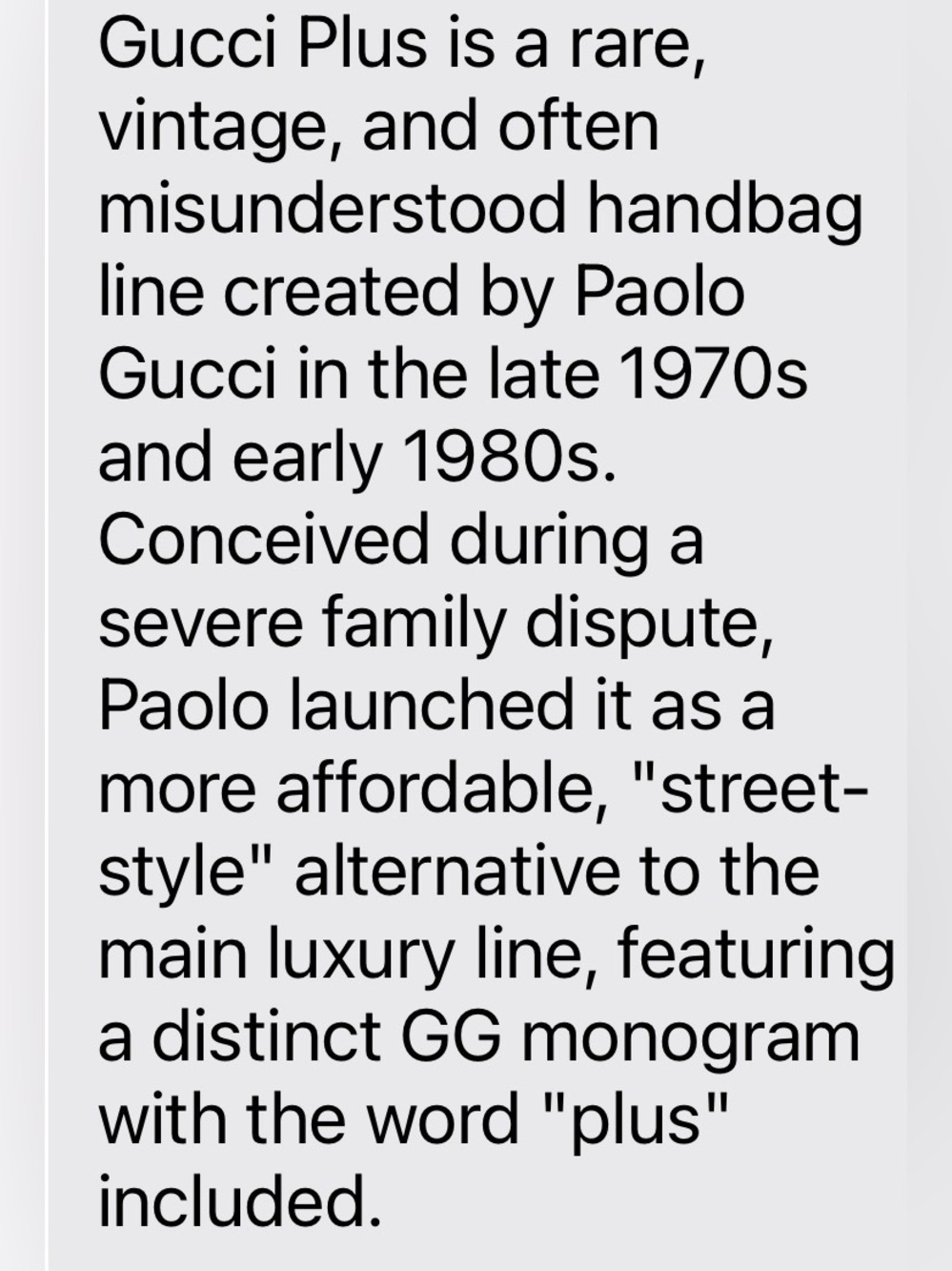 Vintage Gucci Plus crossbody with monogram. Exterior and interior bag is clean. - Picture 15 of 16